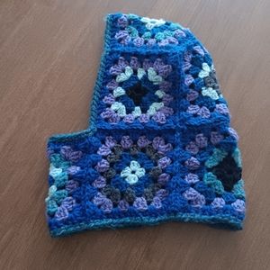Crochet balaclava ski mask